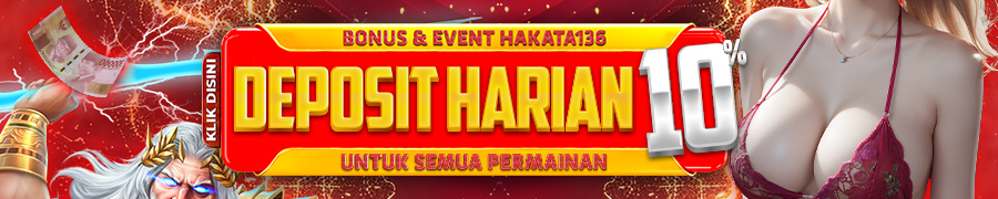 BONUS DEPOSIT HARIAN 10%